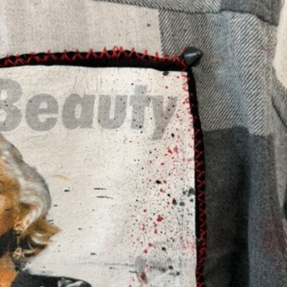 BROKEN BANDIT CUSTOM ONE OF A KIND UPCYCLED FLANNEL - Picture 6 of 12